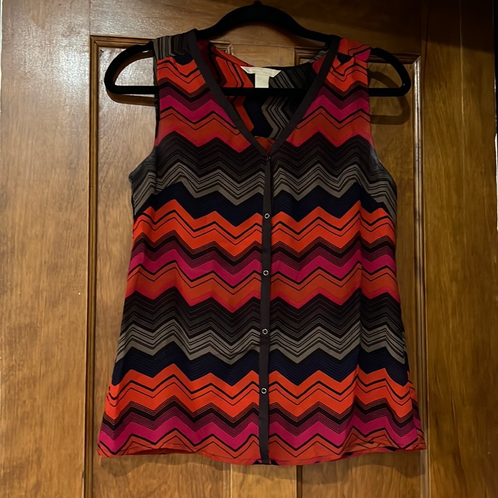 Sheer chevron tank